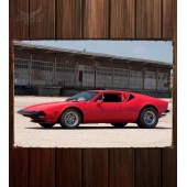 Металлическая табличка De Tomaso Pantera 217